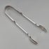 1909 British Antique Sterling Silver Sugar Tongs 35g Henry Hobson and Sons