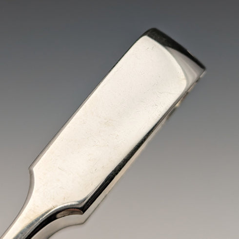 1909 British Antique Sterling Silver Sugar Tongs 35g Henry Hobson and Sons