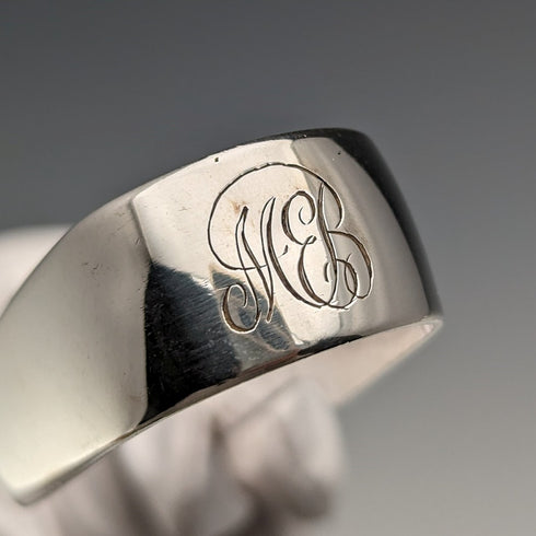 1909 British Antique Sterling Silver Sugar Tongs 35g Henry Hobson and Sons