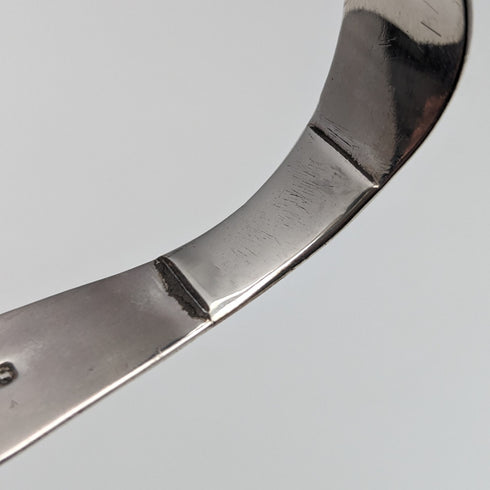 1793 British Antique Sterling Silver Sugar Tongs 32g Peter and Ann Bateman