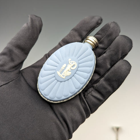 英國復古 Wedgwood Jasperware 橢圓形香水瓶