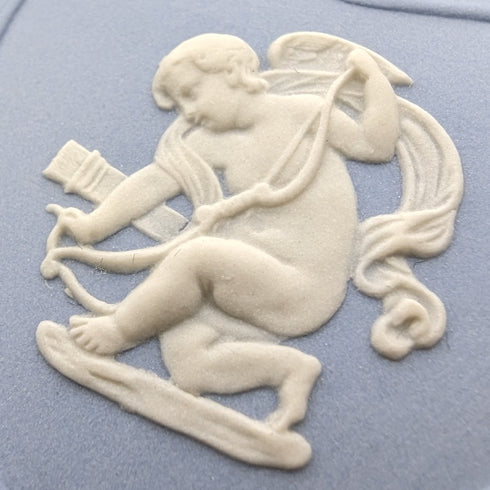 英國復古韋奇伍德碧玉心型香水瓶