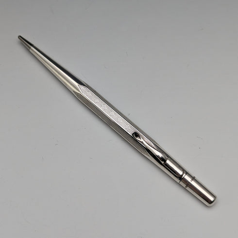 British Vintage Lifelong Sterling Silver Mechanical Pencil with Leaflet