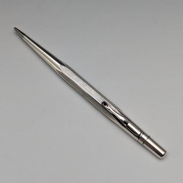 British Vintage Lifelong Sterling Silver Mechanical Pencil with Leaflet