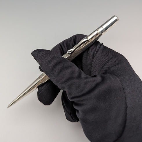 British Vintage Lifelong Sterling Silver Mechanical Pencil with Leaflet