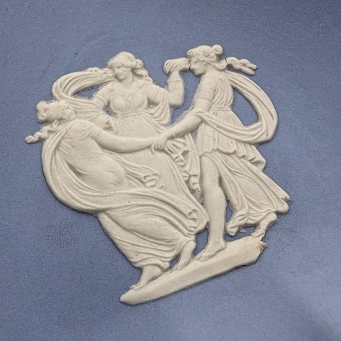 英國復古韋奇伍德碧玉餐具 4 件套淡藍色