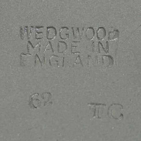 1952 年英國復古韋奇伍德純銀和綠色碧玉橢圓形胸針