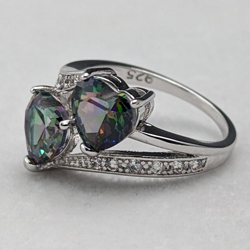 英國復古珠寶多色純銀 Toi Emore 戒指(9.5 號)戒指