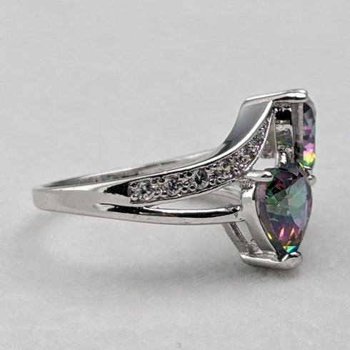 英國復古珠寶多色純銀 Toi Emore 戒指(9.5 號)戒指