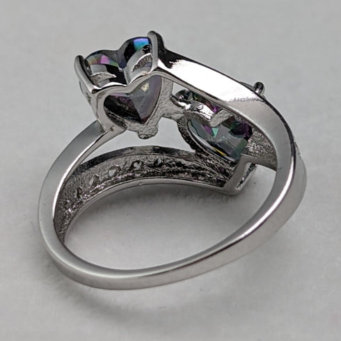 英國復古珠寶多色純銀 Toi Emore 戒指(9.5 號)戒指