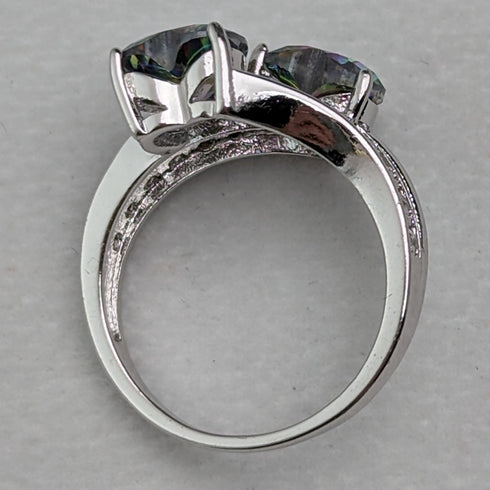 英國復古珠寶多色純銀 Toi Emore 戒指(9.5 號)戒指