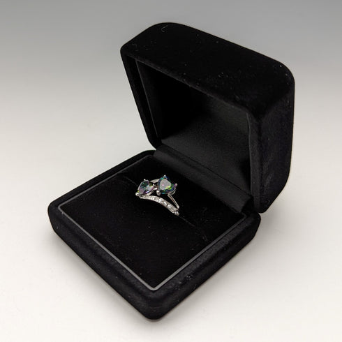 英國復古珠寶多色純銀 Toi Emore 戒指(9.5 號)戒指