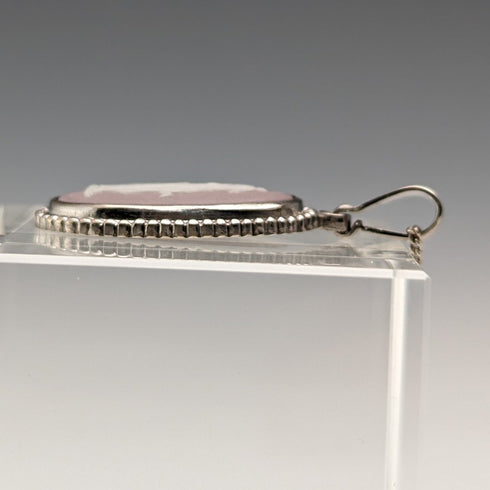 英國復古 Wedgwood 純銀丁香碧玉吊墜項鍊