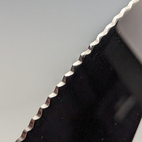 1992 British Vintage Sterling Silver Handle Cake Slicer Boxed Harrison Brothers