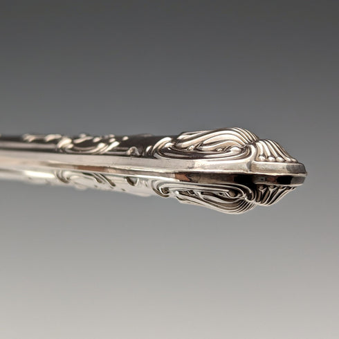 1992 British Vintage Sterling Silver Handle Cake Slicer Boxed Harrison Brothers