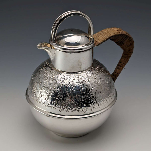 British Vintage Silver Plated 1 Pint Jersey Jug