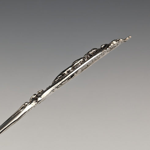 ドイツ アンティーク 800シルバー製 浮き彫り装飾 ペストリーサーバー