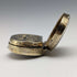 1819 年英國古董純銀油醋汁配海綿 John Shaw