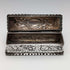 1893 British Antique Sterling Silver Pin Box 51g Thomas Hayes