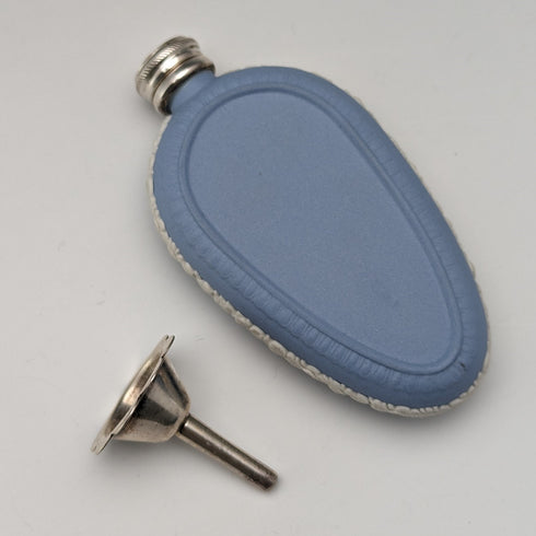 British Vintage Wedgwood Jasperware Acorn Shape Perfume Bottle
