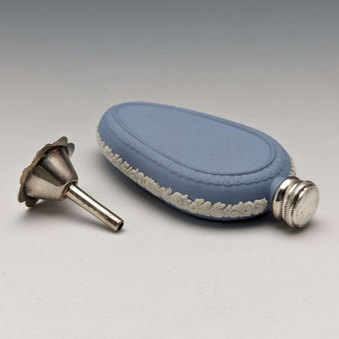 British Vintage Wedgwood Jasperware Acorn Shape Perfume Bottle