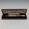 1956 British Yard O' Red Sterling Silver Hexagon Propelled Pencil in Case