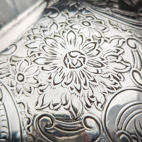 英国ヴィンテージ シルバープレート製 2パイントジャージージャグ