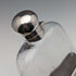 1895 British Antique Sterling Silver & Glass Skittles Hip Flask James Dixon and Sons