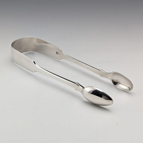 1839年 英国アンティーク 純銀製 シュガートング 46g Robert Williams