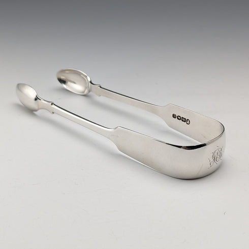 1839年 英国アンティーク 純銀製 シュガートング 46g Robert Williams