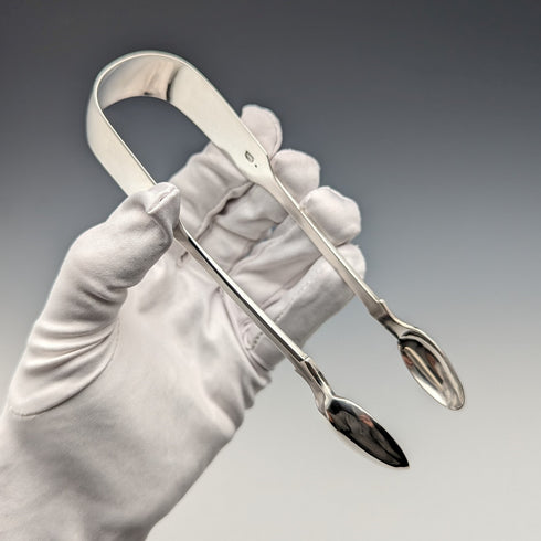 1839年 英国アンティーク 純銀製 シュガートング 46g Robert Williams