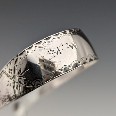 1791 British Antique Sterling Silver Sugar Tongs 32g Thomas Wallis II