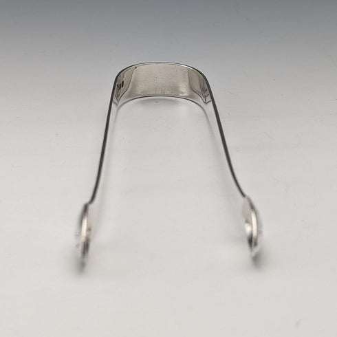 1791 British Antique Sterling Silver Sugar Tongs 32g Thomas Wallis II