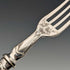 Circa 1860 British Antique Sterling Silver Handle Dessert Cutlery Pair