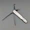 1923 British Vintage Sterling Silver Handle Multi Tool Needham Brothers