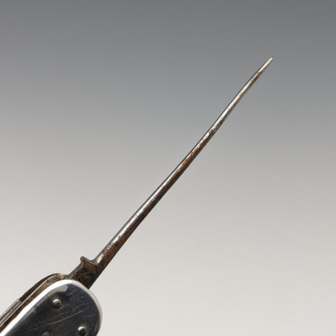 1923年 英国ヴィンテージ 純銀ハンドル マルチツール Needham Brothers