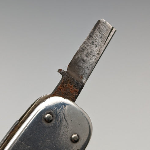 1923年 英国ヴィンテージ 純銀ハンドル マルチツール Needham Brothers