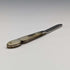 1912 British Antique White Pearl Handle Sterling Silver Blade Penknife William Needham