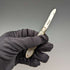 1912 British Antique White Pearl Handle Sterling Silver Blade Penknife William Needham