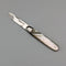 1911 British Antique White Pearl Handle Sterling Silver Blade Penknife Thomas Marples
