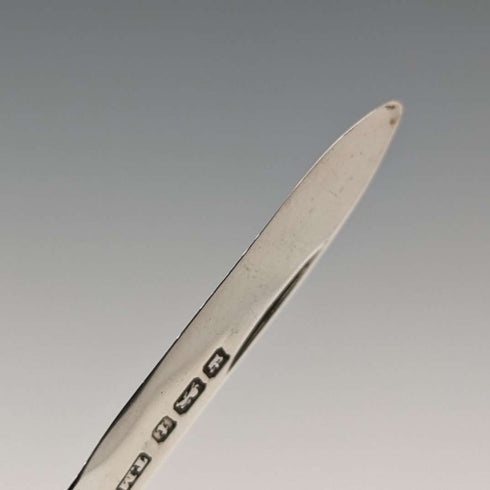 1911 British Antique White Pearl Handle Sterling Silver Blade Penknife Thomas Marples