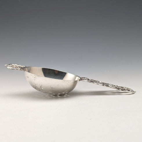 Vintage Sterling Silver Tea Strainer Openwork Engraving 40g