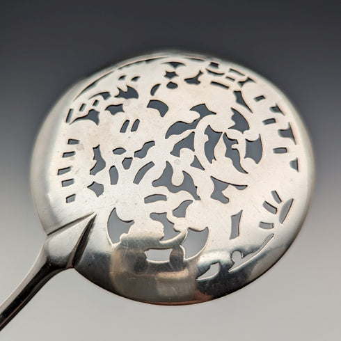 Belgian Antique 800 Silver Openwork Cake Server 54g