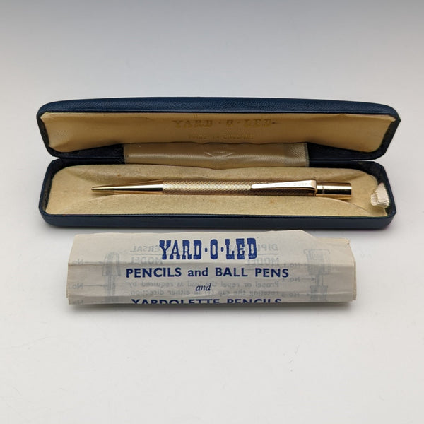British Vintage YARD-O-LET Rolled Gold Propelled Mini Pencil YARD-O-LETTE