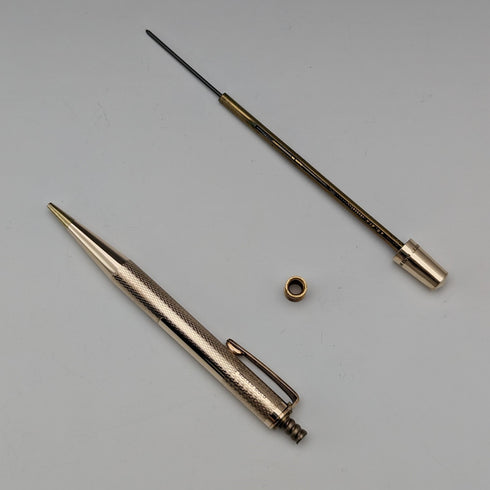 英国ヴィンテージ ヤード・オ・レッド ロールドゴールド製 推進式ミニペンシル YARD-O-LETTE