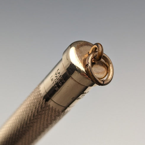 英国ヴィンテージ ヤード・オ・レッド ロールドゴールド製 推進式ミニペンシル YARD-O-LETTE 丸カン付