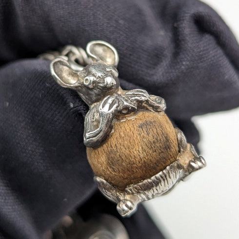 英國復古純銀吊飾手鍊 37 克