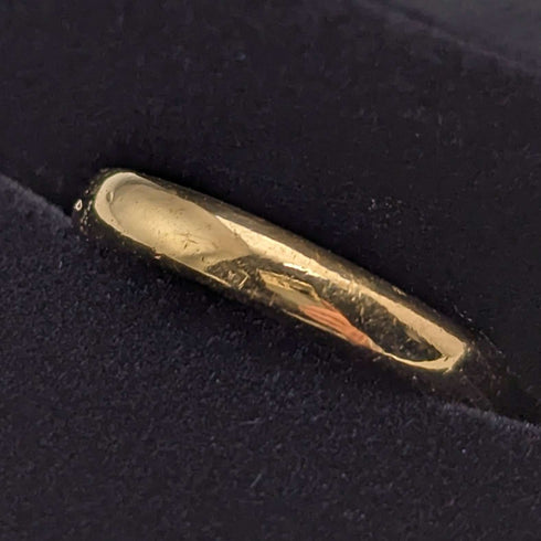 1931 年英國復古珠寶 K22 金戒指 5.0 克戒指 Henry Hyde Aston