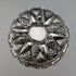 1902 British Antique Sterling Silver Floral Dish 43g Walker and Hall
