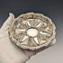 1902 British Antique Sterling Silver Floral Dish 43g Walker and Hall